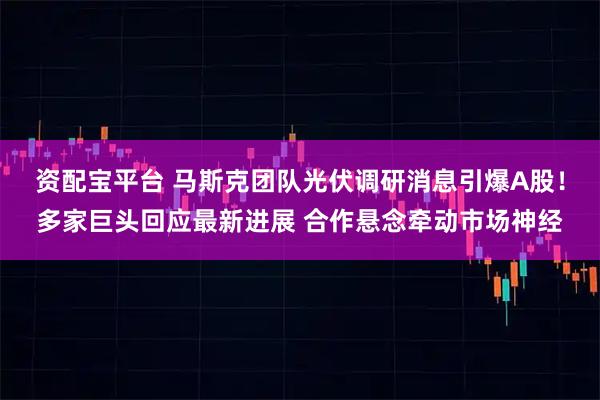 资配宝平台 马斯克团队光伏调研消息引爆A股！多家巨头回应最新进展 合作悬念牵动市场神经